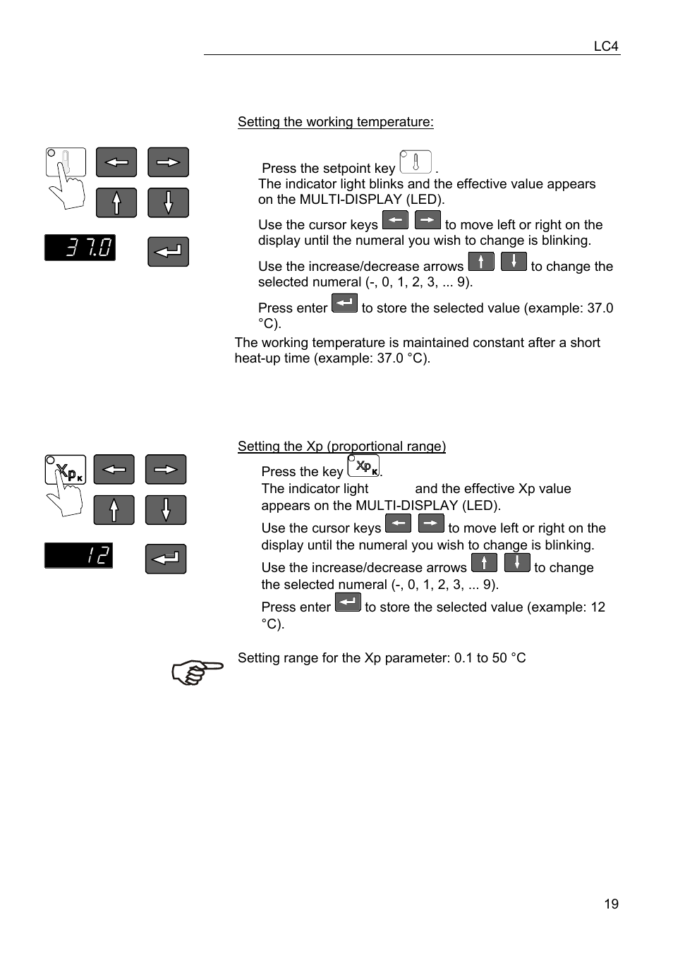 JULABO LC 4 Temperature controller User Manual | Page 19 / 35