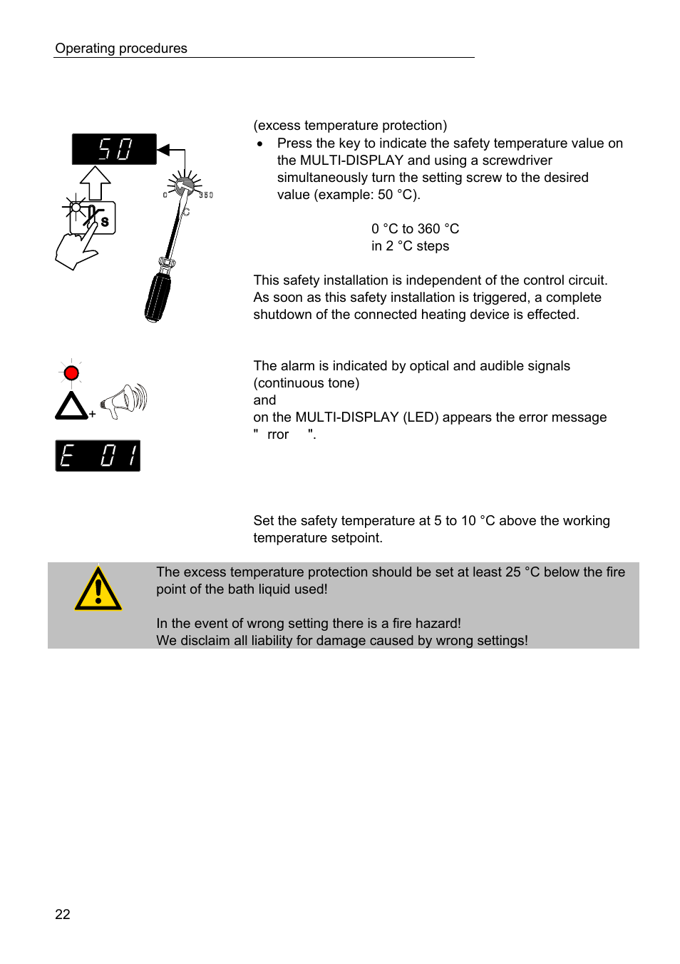 JULABO LC 4 Temperature controller User Manual | Page 22 / 35