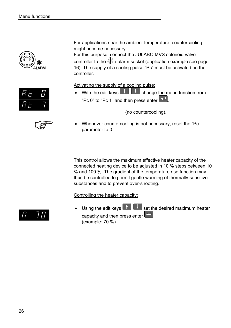 JULABO LC 4 Temperature controller User Manual | Page 26 / 35