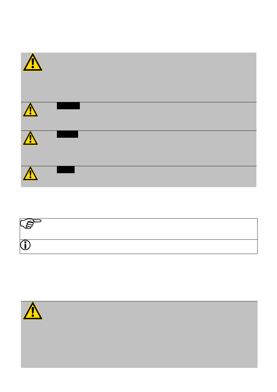 Safety notes for the user, Explanation of safety notes, Explanation of other notes | Safety instructions | JULABO KRC 180 Refrigerators for chemicals User Manual | Page 7 / 20