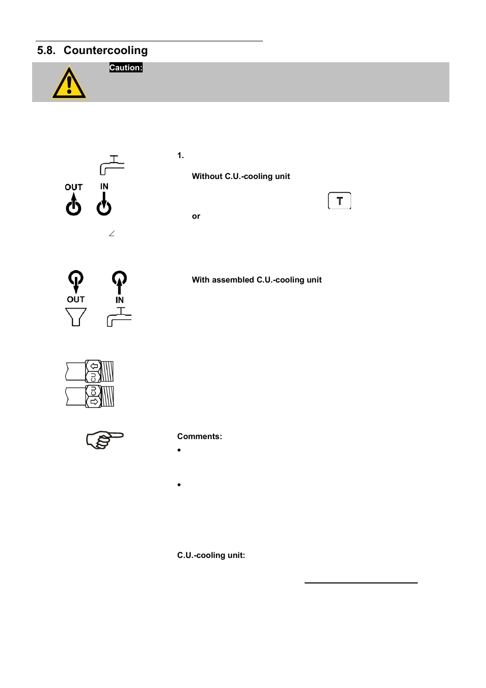 Countercooling | JULABO HT60-M3 High Temperature Circulator User Manual | Page 34 / 70