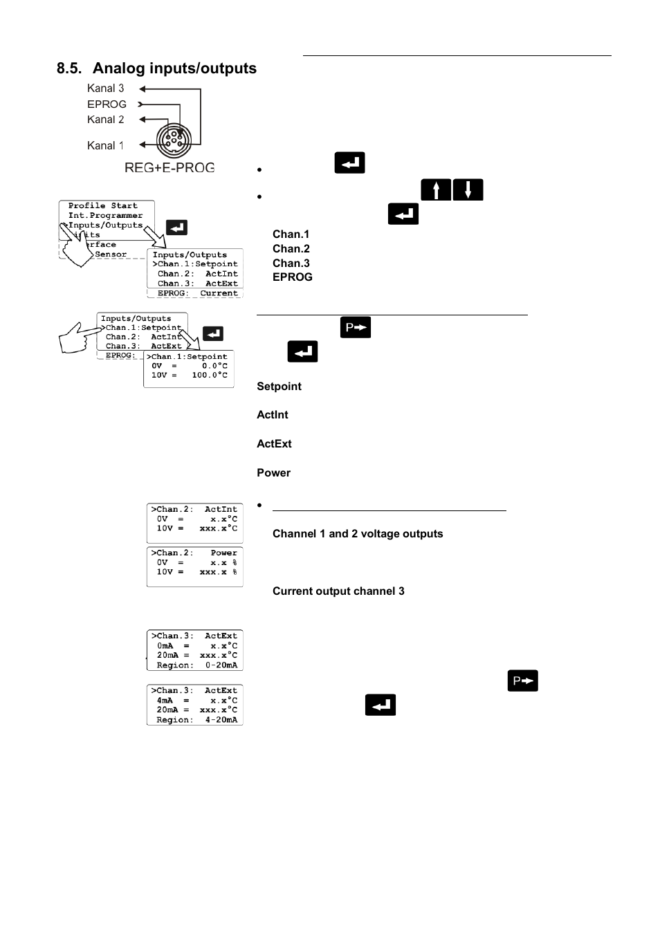 Analog inputs/outputs | JULABO HT60-M3 High Temperature Circulator User Manual | Page 53 / 70