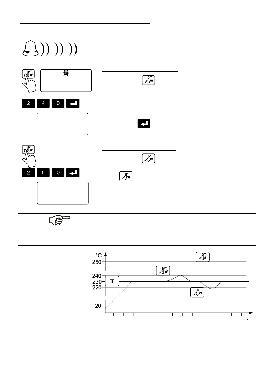 Warning functions | JULABO HT30-M1 High Temperature Circulator User Manual | Page 34 / 67