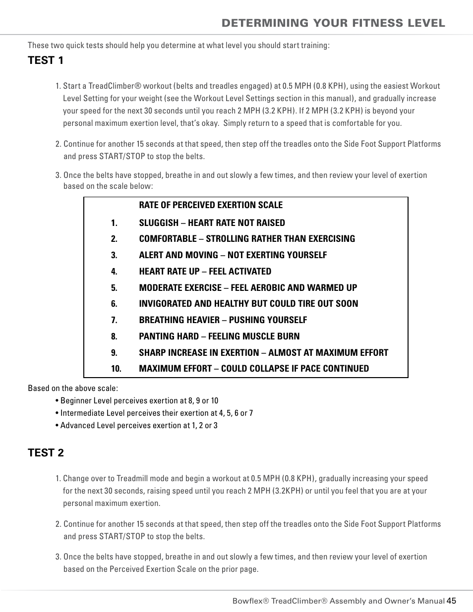 Bowflex TC5300 User Manual | Page 49 / 76