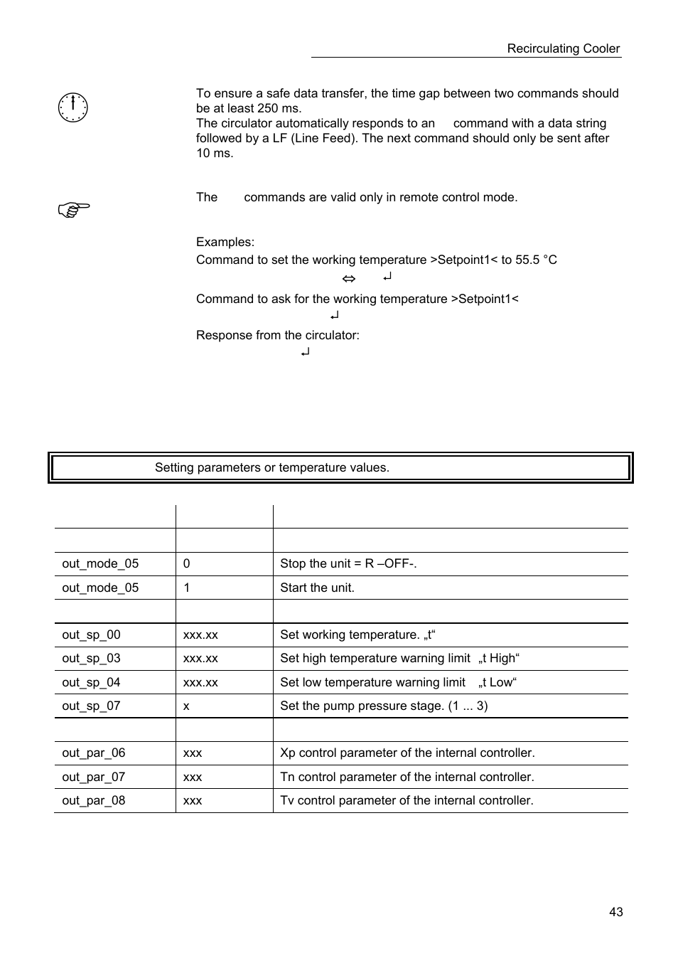JULABO SC 10000w Eco-Series Recirculating Coolers User Manual | Page 43 / 48