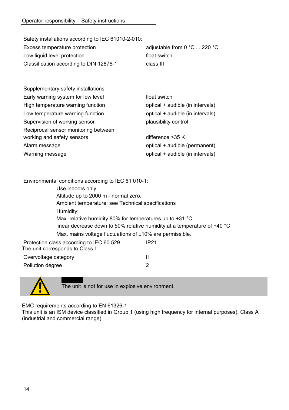 JULABO SC 10000w Professional Series Recirculating Coolers User Manual | Page 14 / 77