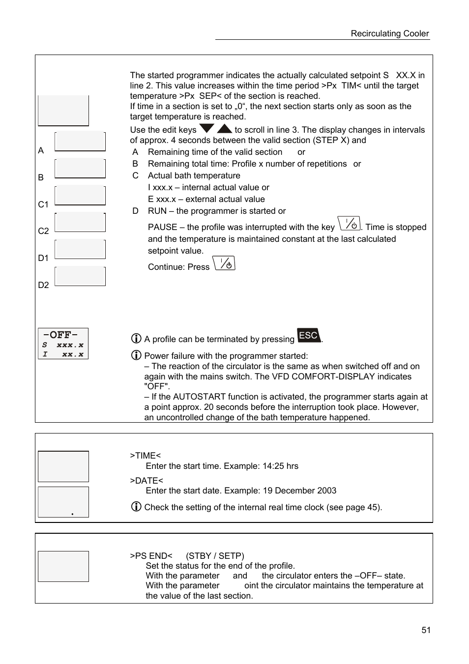 JULABO SC 10000w Professional Series Recirculating Coolers User Manual | Page 51 / 77