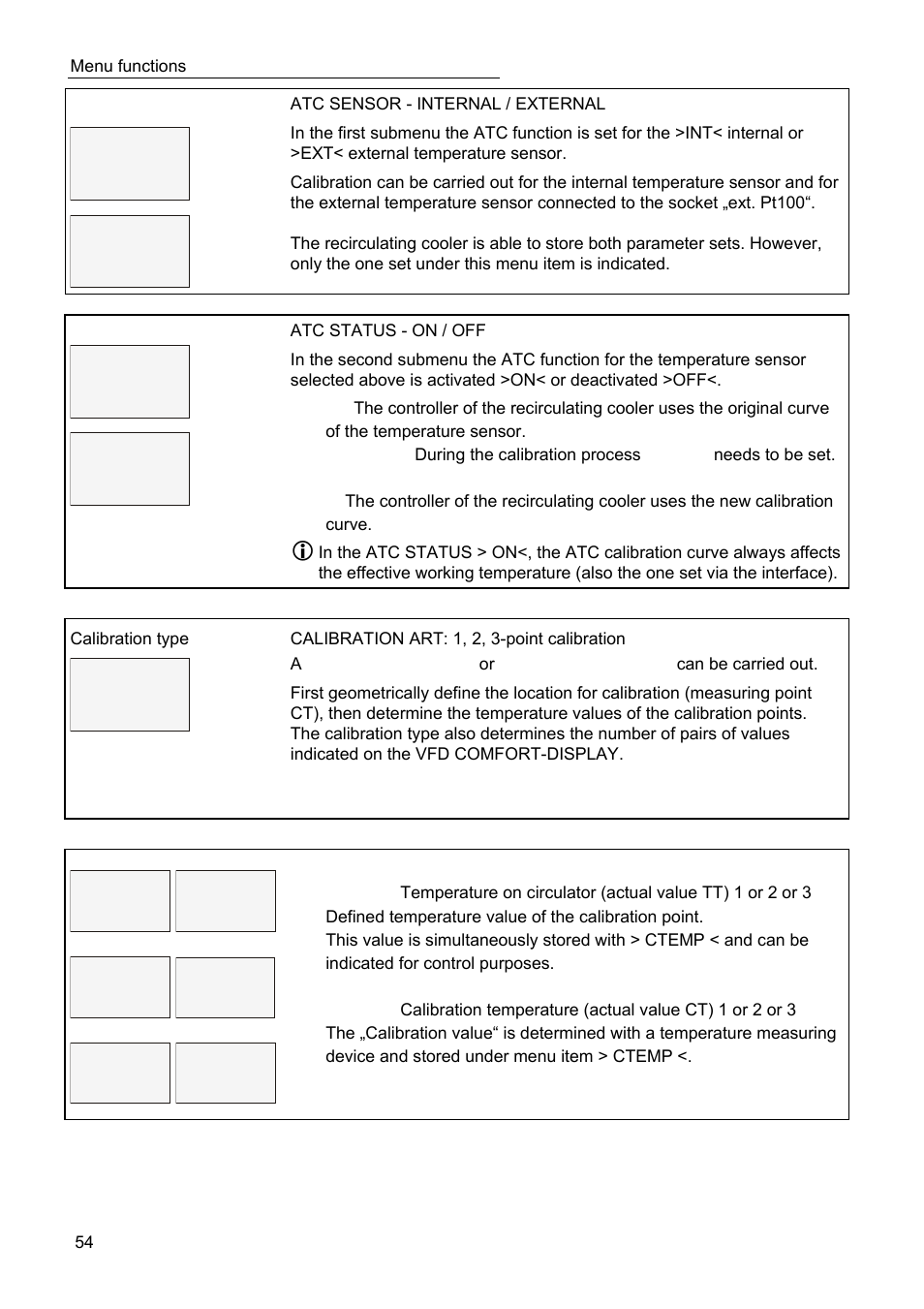 Xxx.x | JULABO SC 10000w Professional Series Recirculating Coolers User Manual | Page 54 / 77