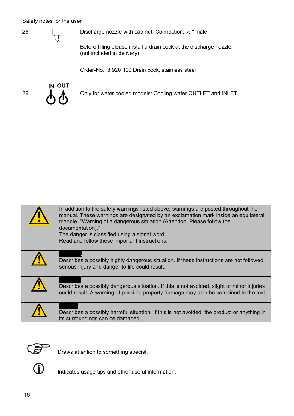 JULABO SC 2500w Eco-Series Recirculating Coolers User Manual | Page 16 / 48