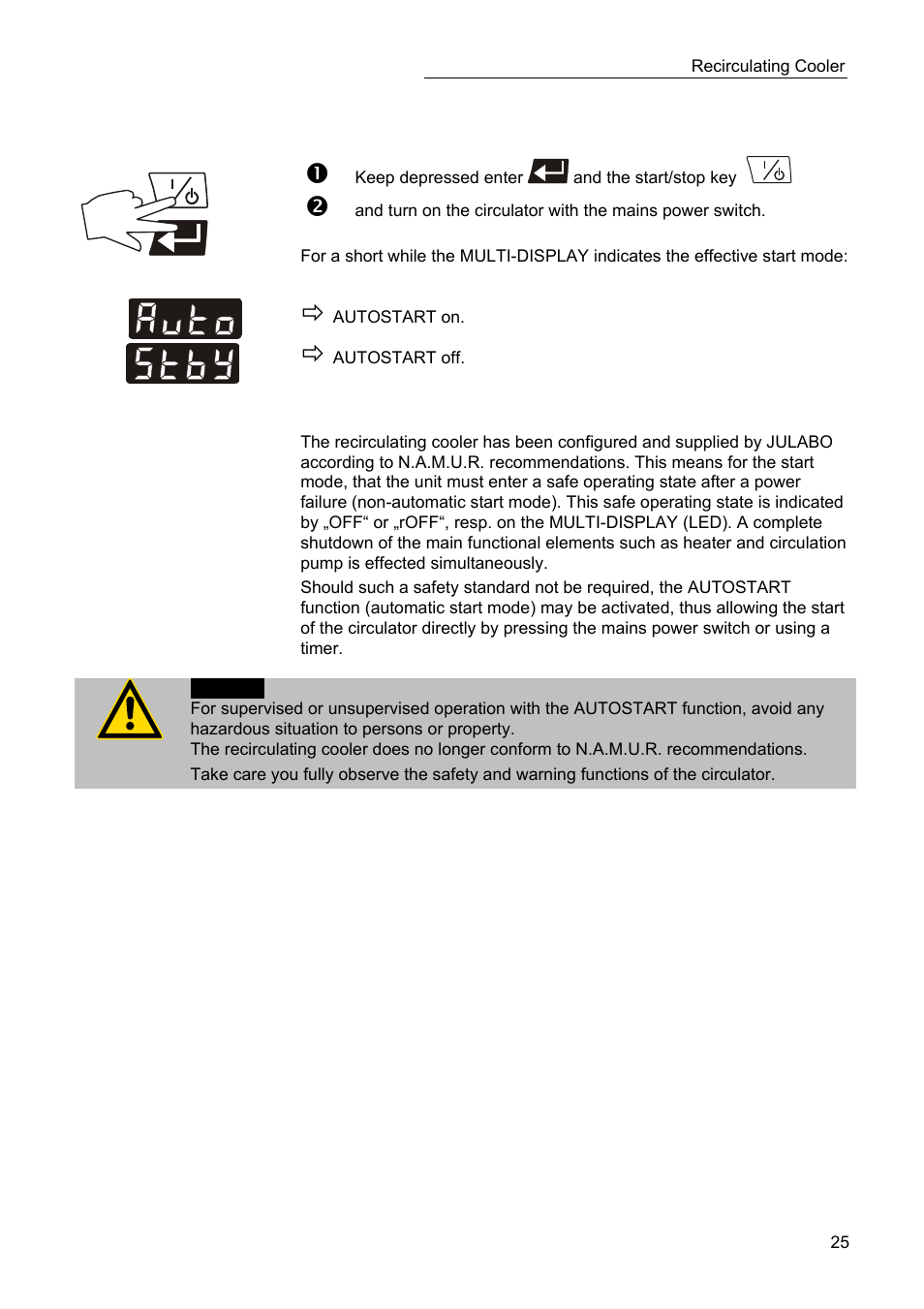 JULABO SC 2500w Eco-Series Recirculating Coolers User Manual | Page 25 / 48