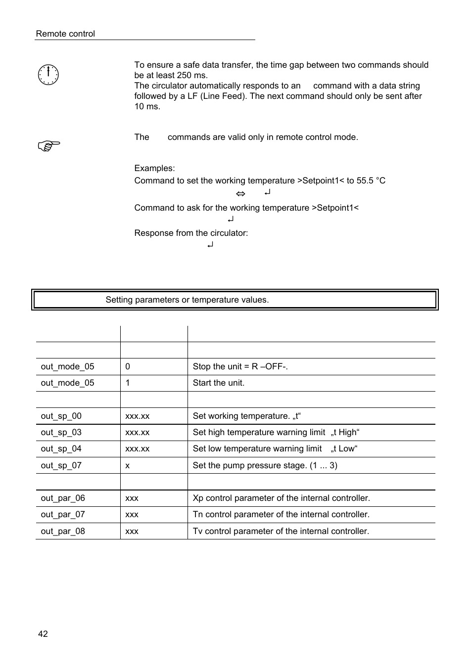 JULABO SC 2500w Eco-Series Recirculating Coolers User Manual | Page 42 / 48