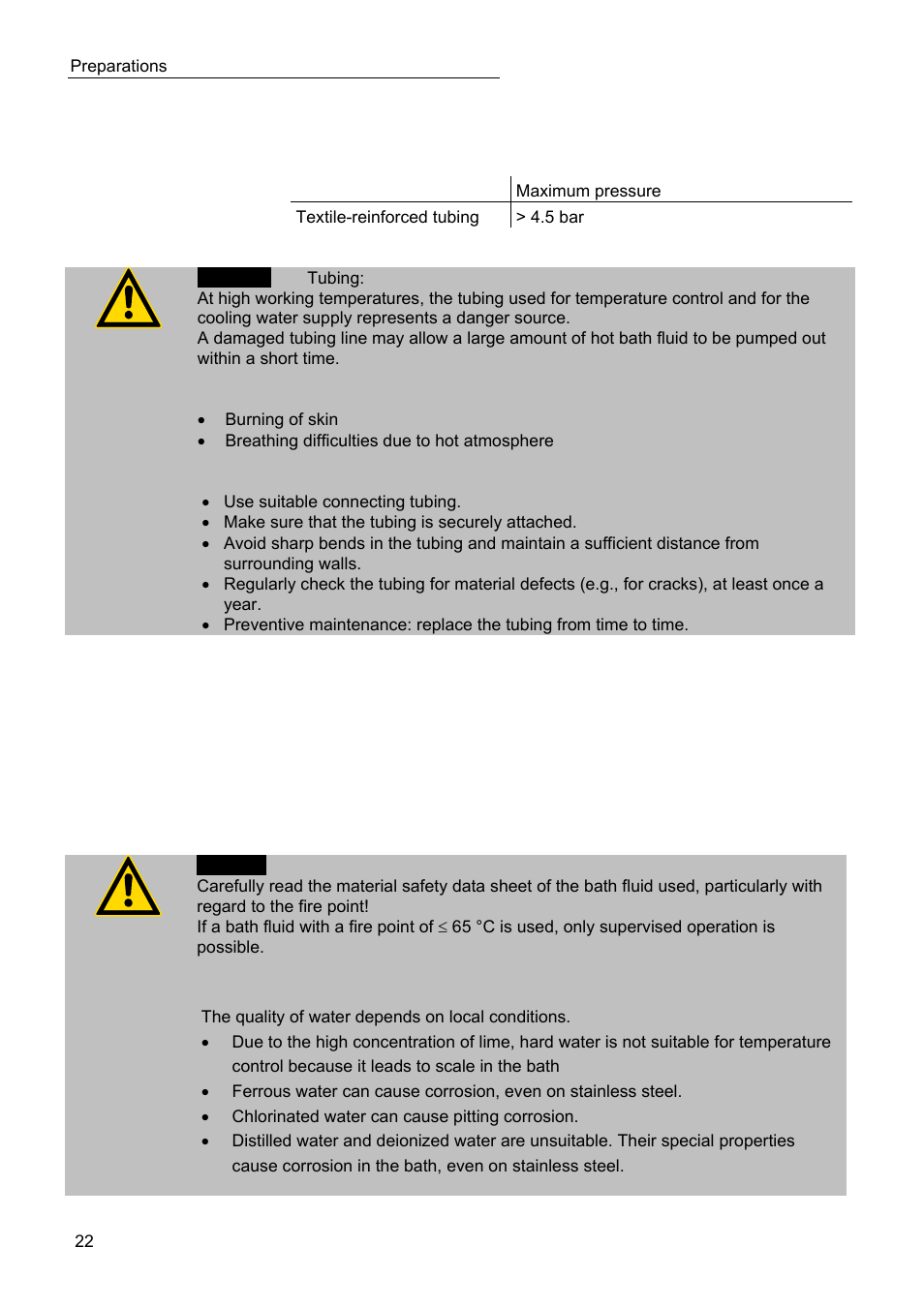 JULABO SC 2500w Professional Series Recirculating Coolers User Manual | Page 22 / 73