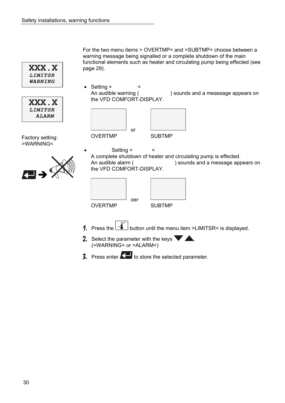 JULABO SC 2500w Professional Series Recirculating Coolers User Manual | Page 30 / 73