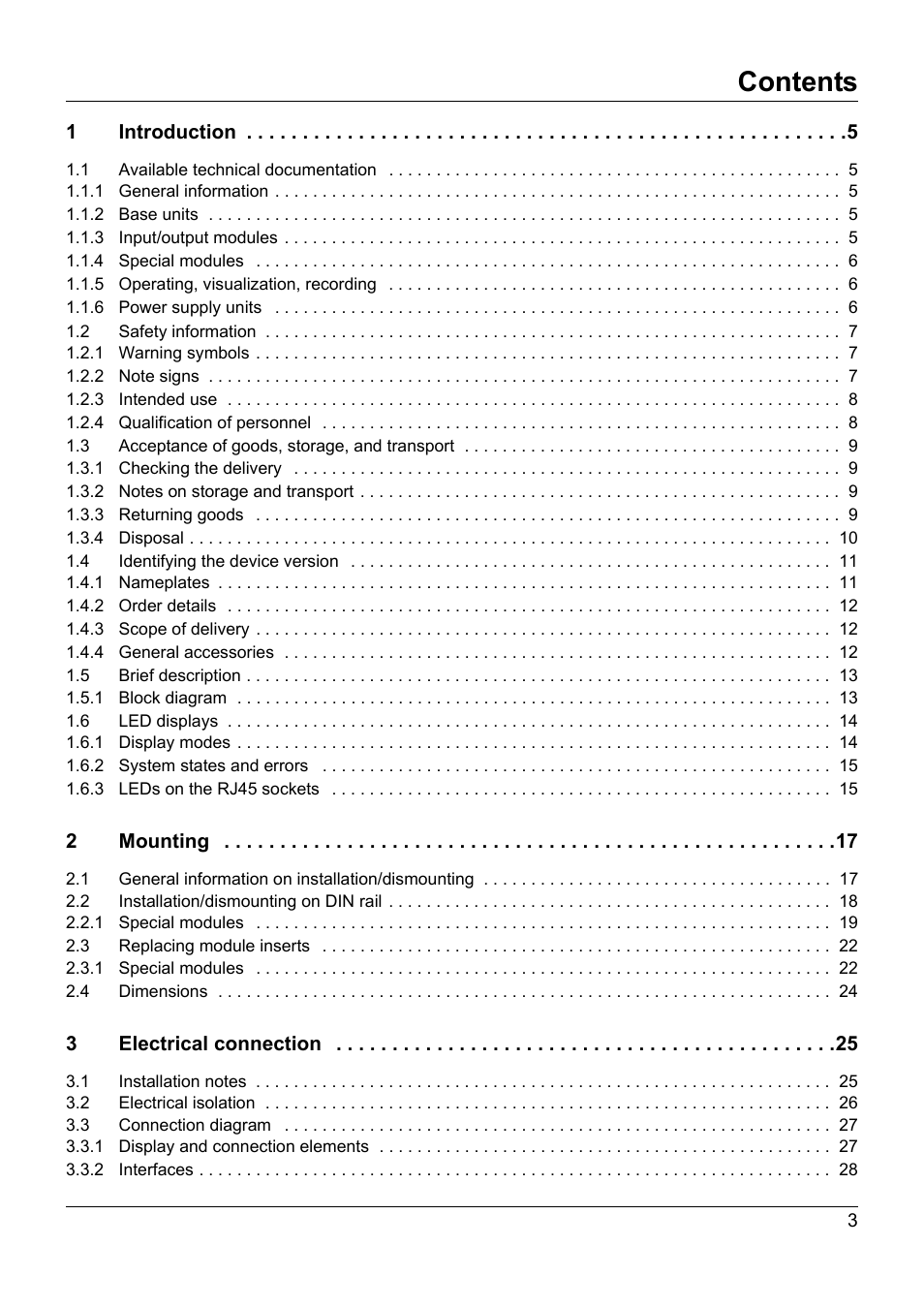 JUMO 705040 mTRON T - Router Module Installation Instructions User Manual | Page 3 / 34