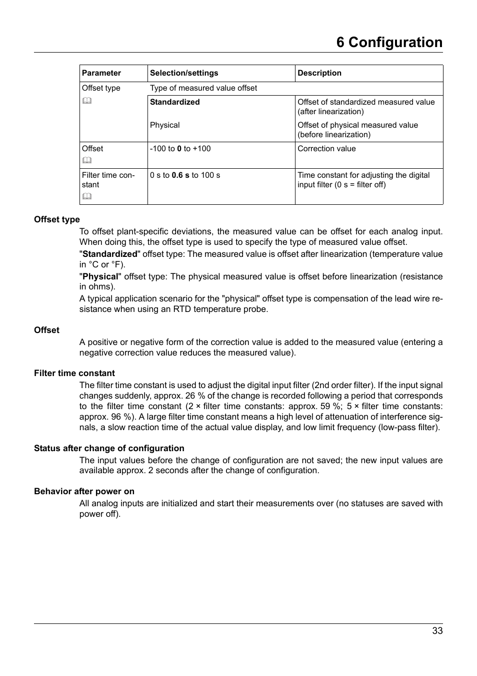 6 configuration | JUMO 705021 mTRON T - Analog Input Module, 8-Ch. Operating Manual User Manual | Page 33 / 56