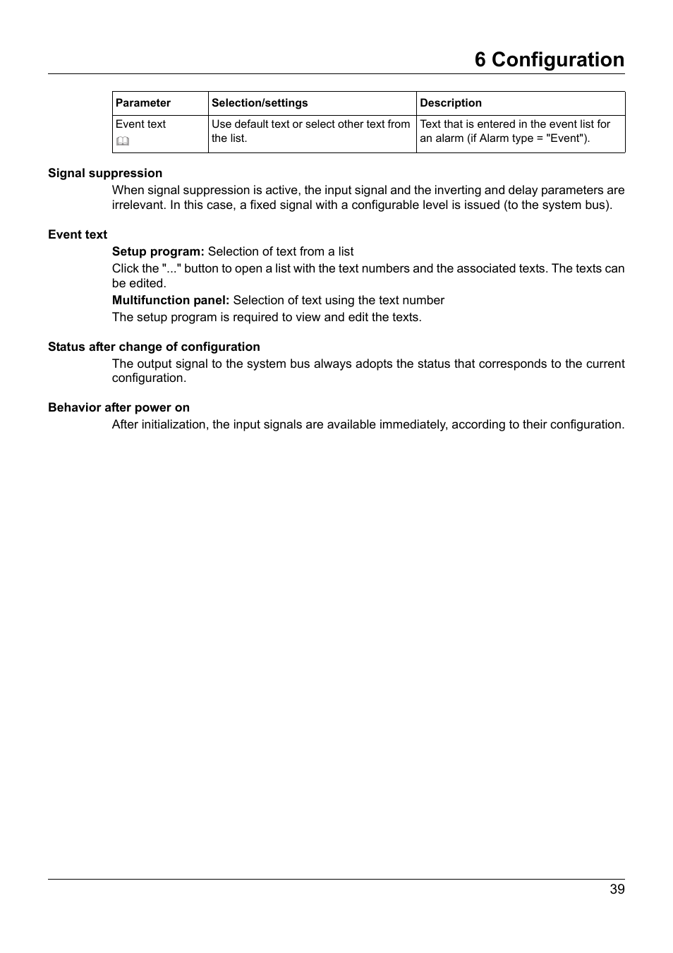 6 configuration | JUMO 705021 mTRON T - Analog Input Module, 8-Ch. Operating Manual User Manual | Page 39 / 56