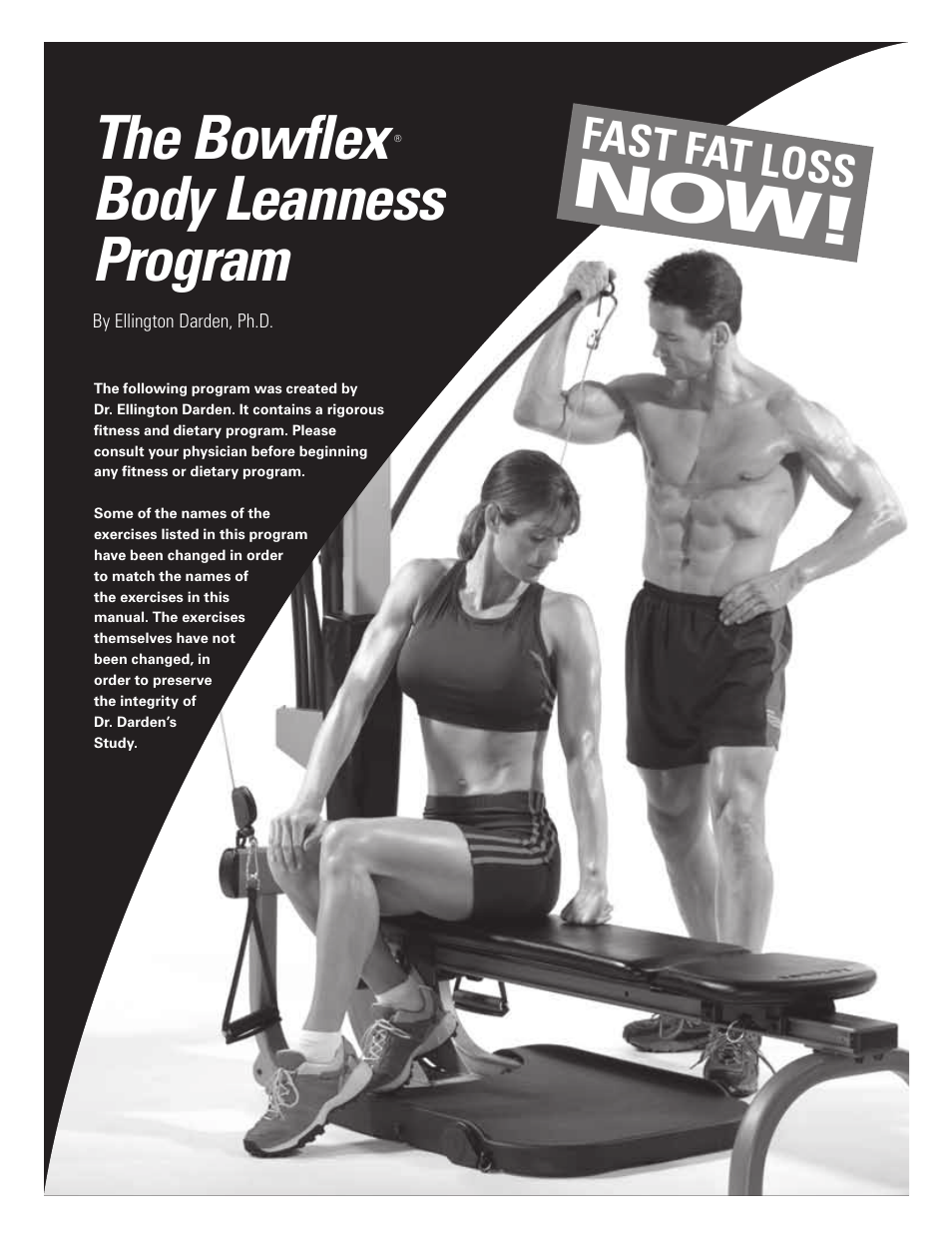 The bowflex, Body leanness program | Bowflex Motivator 2 User Manual | Page 11 / 66