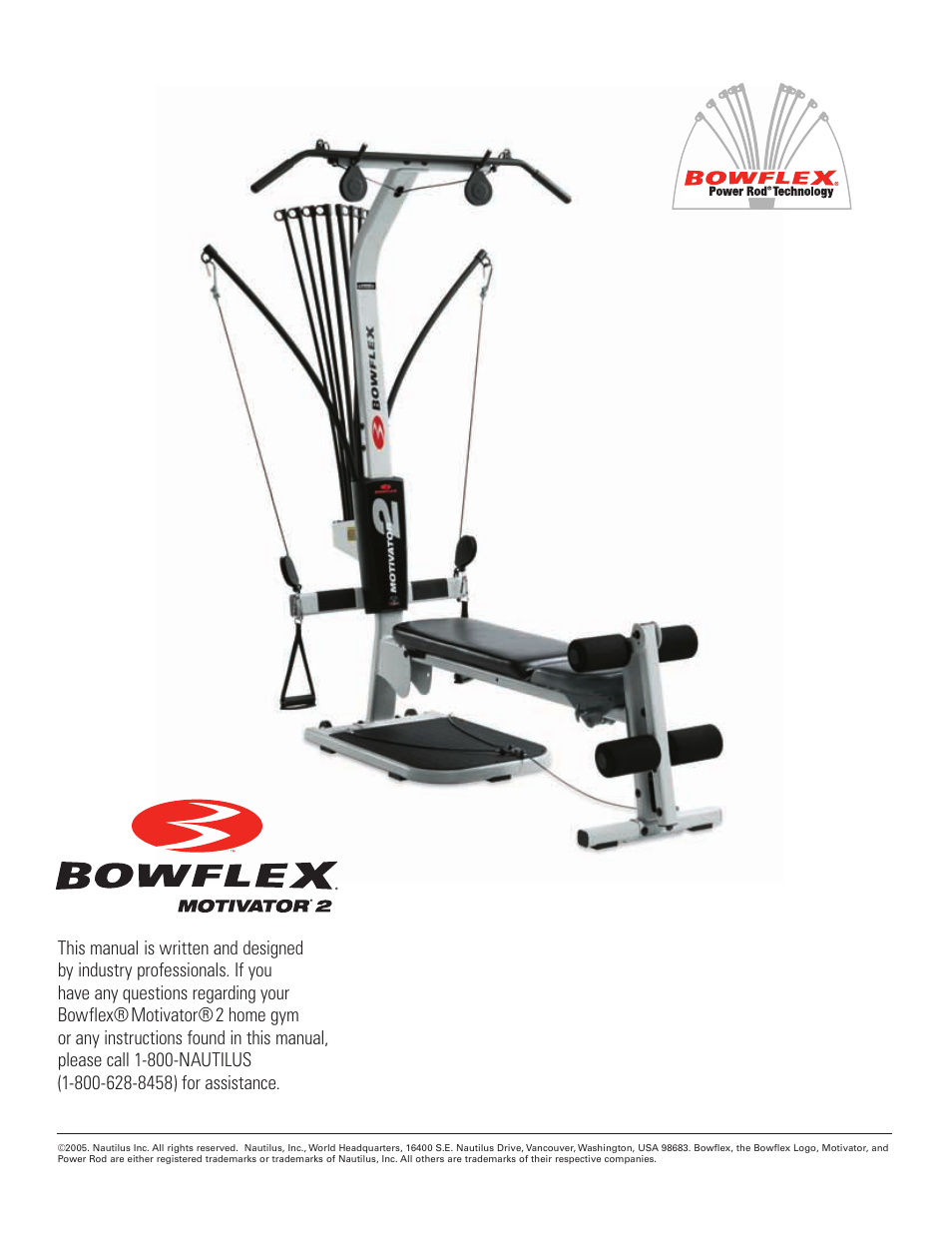 Bowflex Motivator 2 User Manual | Page 66 / 66