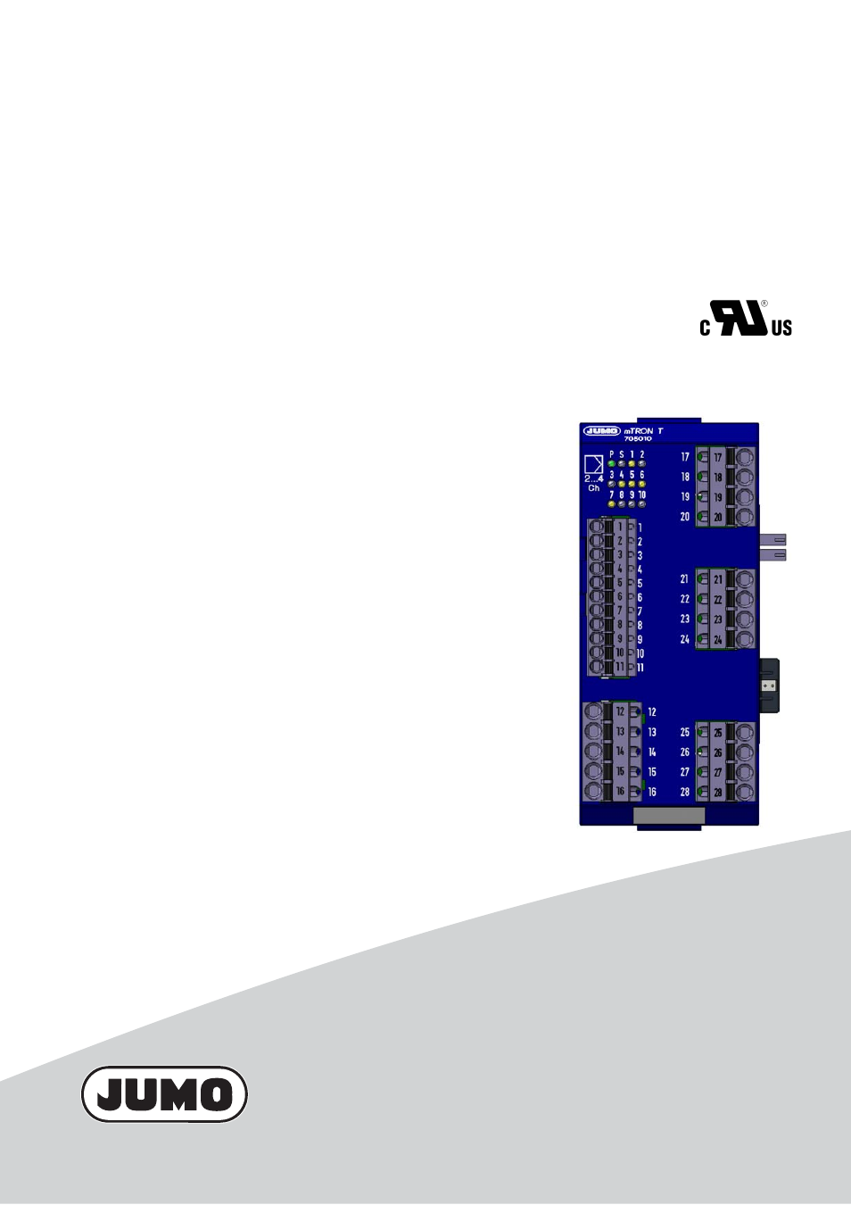 JUMO 705010 mTRON T - Multichannel Controller Module Operating Manual User Manual | 148 pages