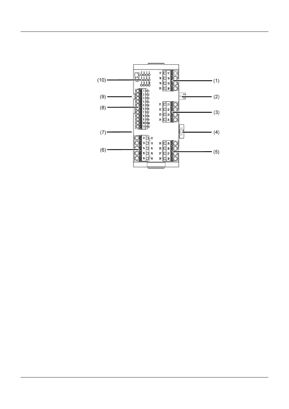 5 operation, 1 display and connection elements, Operation | Display and connection elements | JUMO 705010 mTRON T - Multichannel Controller Module Operating Manual User Manual | Page 39 / 148