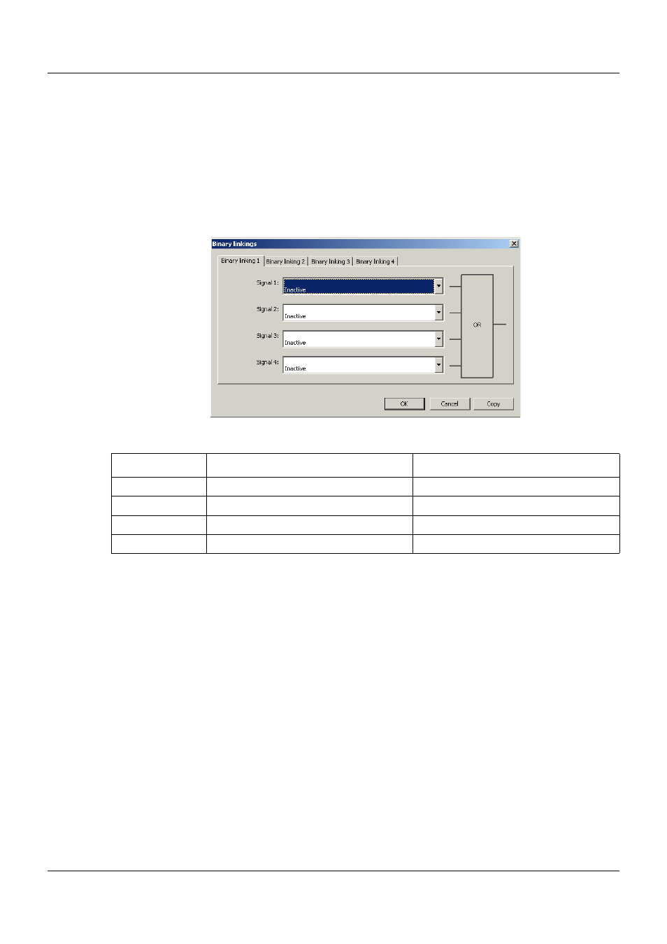 8 binary linkings, Binary linkings, 6 configuration | JUMO 705010 mTRON T - Multichannel Controller Module Operating Manual User Manual | Page 69 / 148