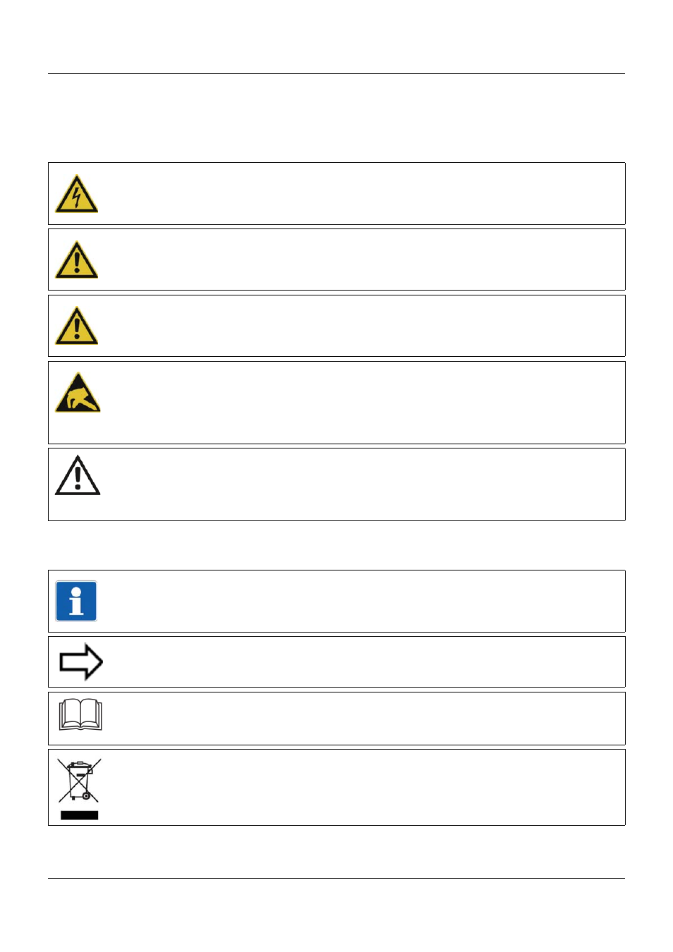 2 safety information, 1 warning symbols, 2 note signs | Safety information, 1 warning symbols 1.2.2 note signs, 1 introduction | JUMO 705010 mTRON T - Multichannel Controller Module Operating Manual User Manual | Page 9 / 148