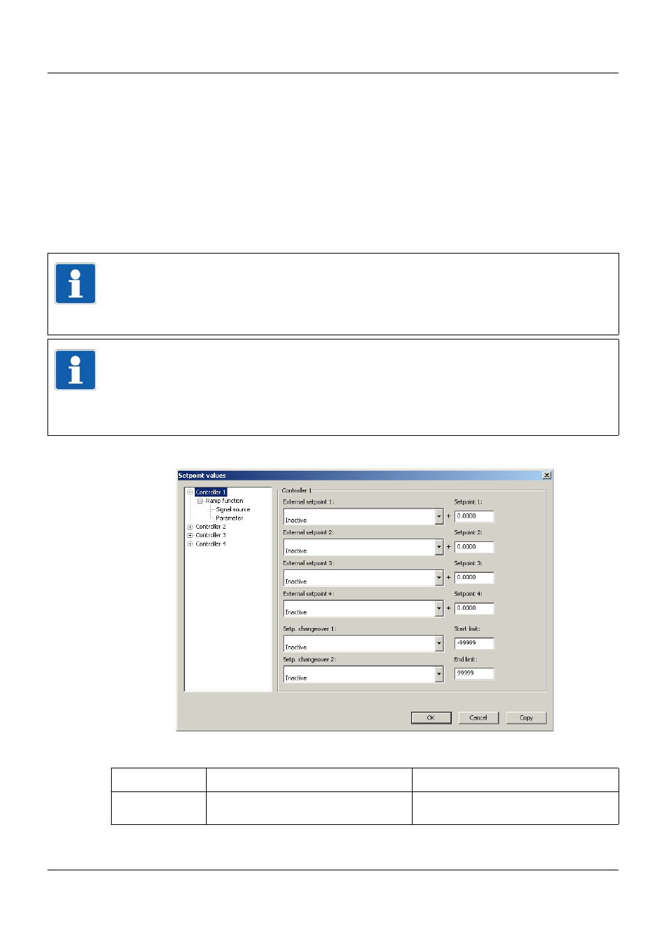 10 setpoint values, Setpoint values, 6 configuration | JUMO 705010 mTRON T - Multichannel Controller Module Operating Manual User Manual | Page 90 / 148