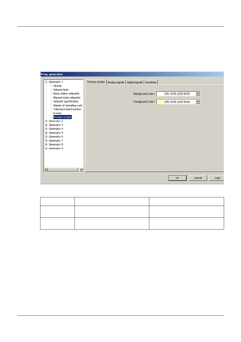 9 process screen, Process screen, 6 configuration | JUMO 705001 mTRON T - Central Processing Unit Operating Manual User Manual | Page 103 / 152