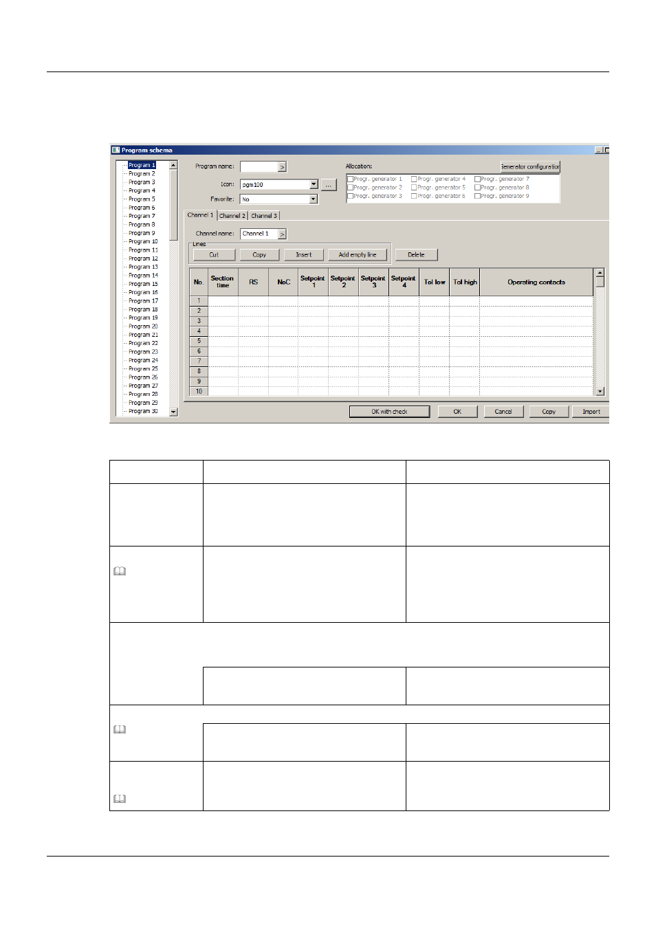 2 program schema, Program schema, 9 program editor | JUMO 705001 mTRON T - Central Processing Unit Operating Manual User Manual | Page 122 / 152