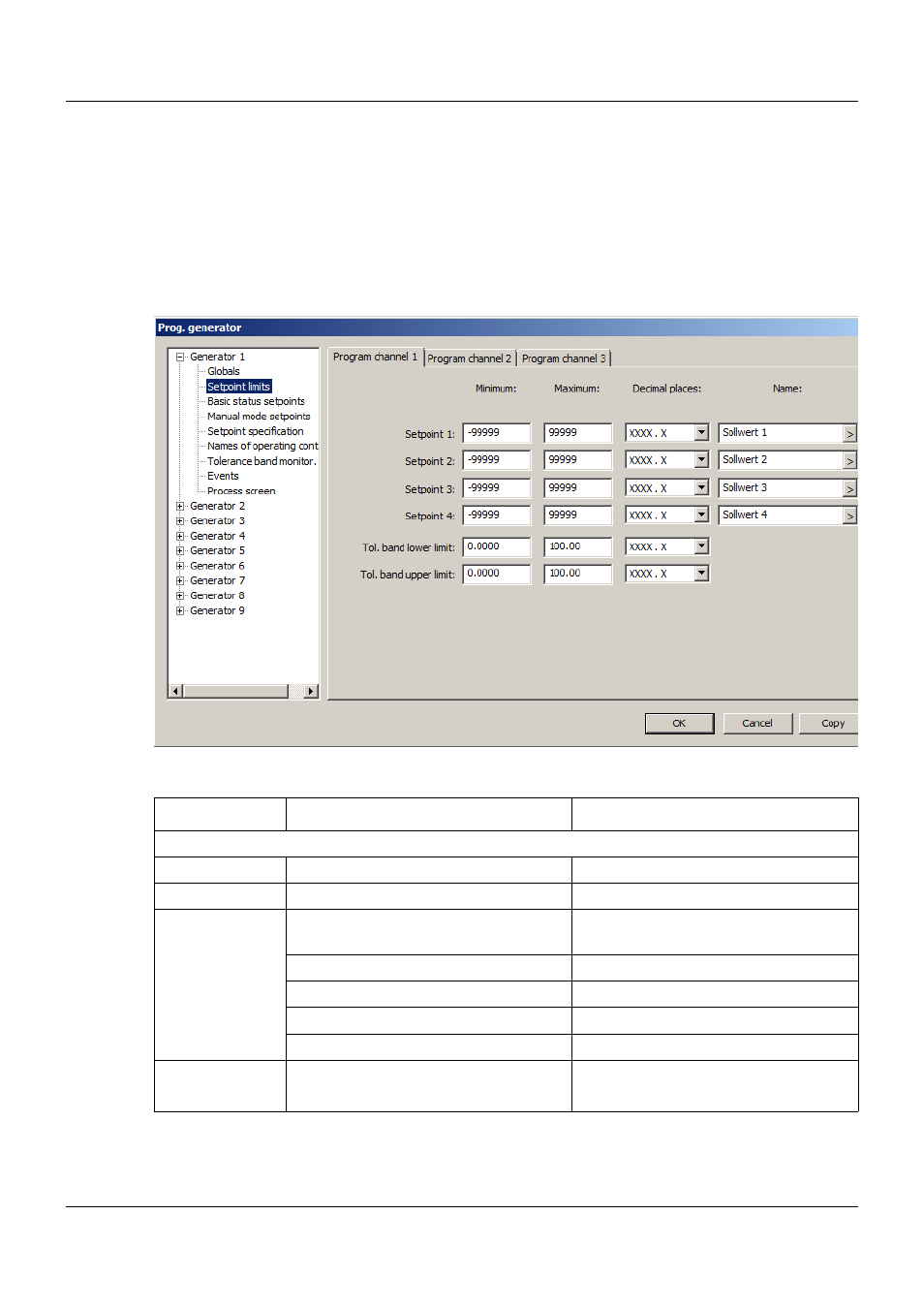 2 setpoint limits, 6 configuration | JUMO 705001 mTRON T - Central Processing Unit Operating Manual User Manual | Page 93 / 152