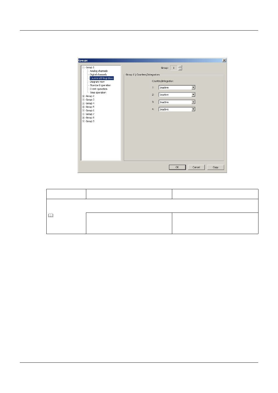 3 counters/integrators, 3counters/integrators, 13 configuration | JUMO 705060 mTRON T - Multifunction Panel 840 Operating Manual User Manual | Page 154 / 272