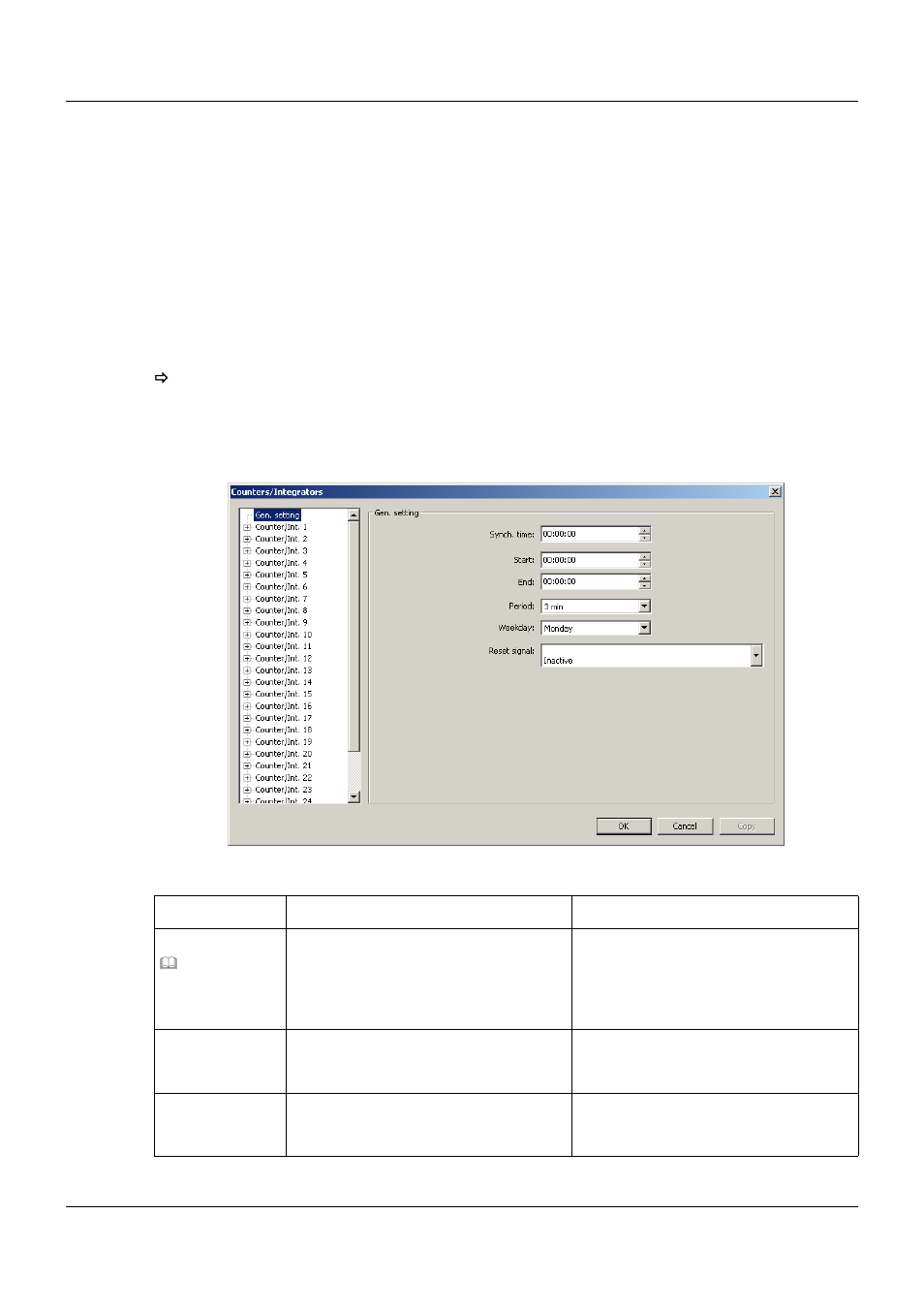 17 counters/integrators, 1 general settings, 17 counters/integrators 13.17.1general settings | 13 configuration | JUMO 705060 mTRON T - Multifunction Panel 840 Operating Manual User Manual | Page 182 / 272