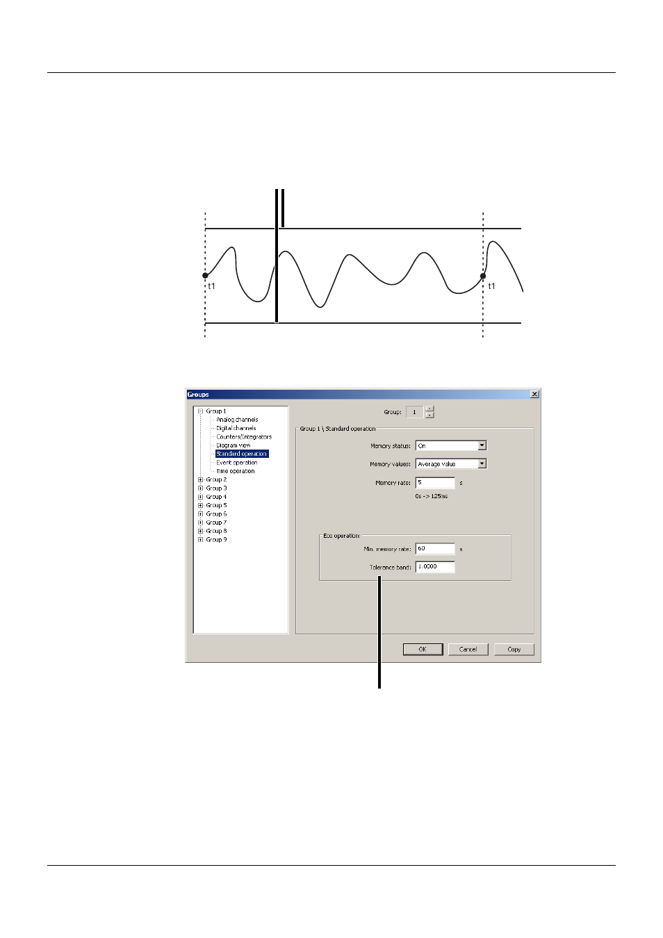2 eco operation, 2 description | JUMO 705060 mTRON T - Multifunction Panel 840 Operating Manual User Manual | Page 25 / 272