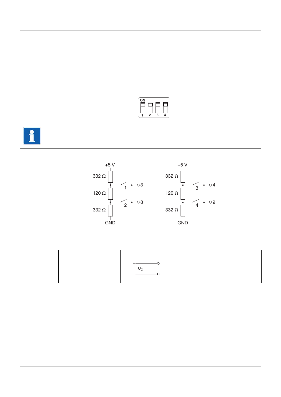 3 terminating resistors, 4 voltage supply, 3 terminating resistors 4.3.4 voltage supply | 4 electrical connection | JUMO 705060 mTRON T - Multifunction Panel 840 Operating Manual User Manual | Page 39 / 272