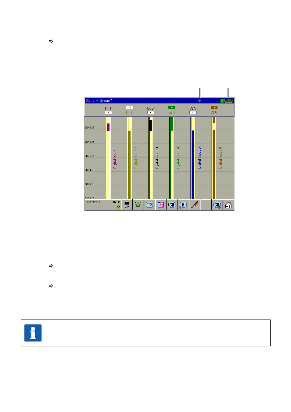 6 digital, Digital, 7 visualization | JUMO 705060 mTRON T - Multifunction Panel 840 Operating Manual User Manual | Page 63 / 272