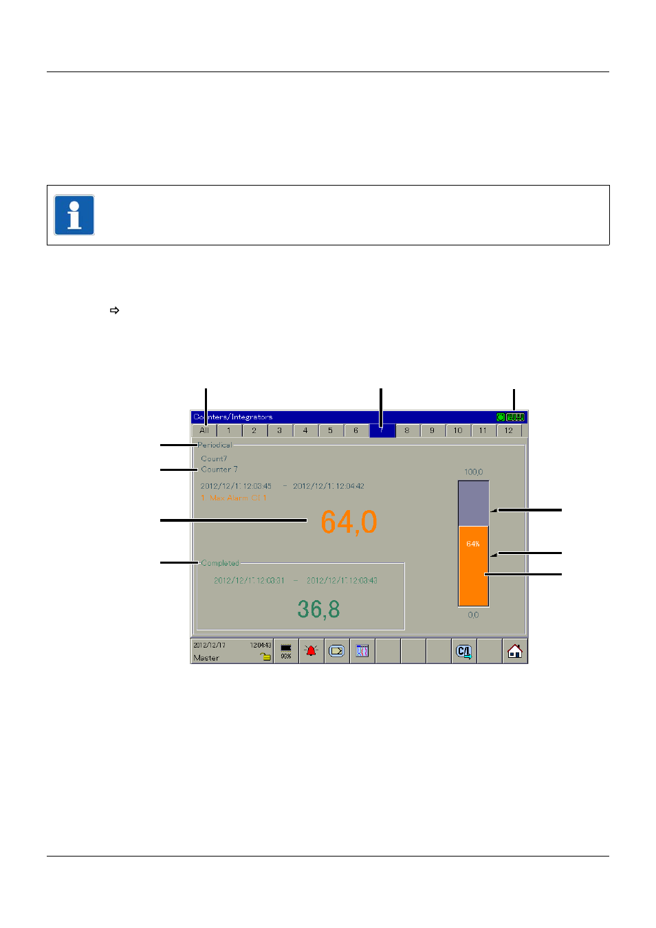 2 individual display, 7 visualization | JUMO 705060 mTRON T - Multifunction Panel 840 Operating Manual User Manual | Page 77 / 272