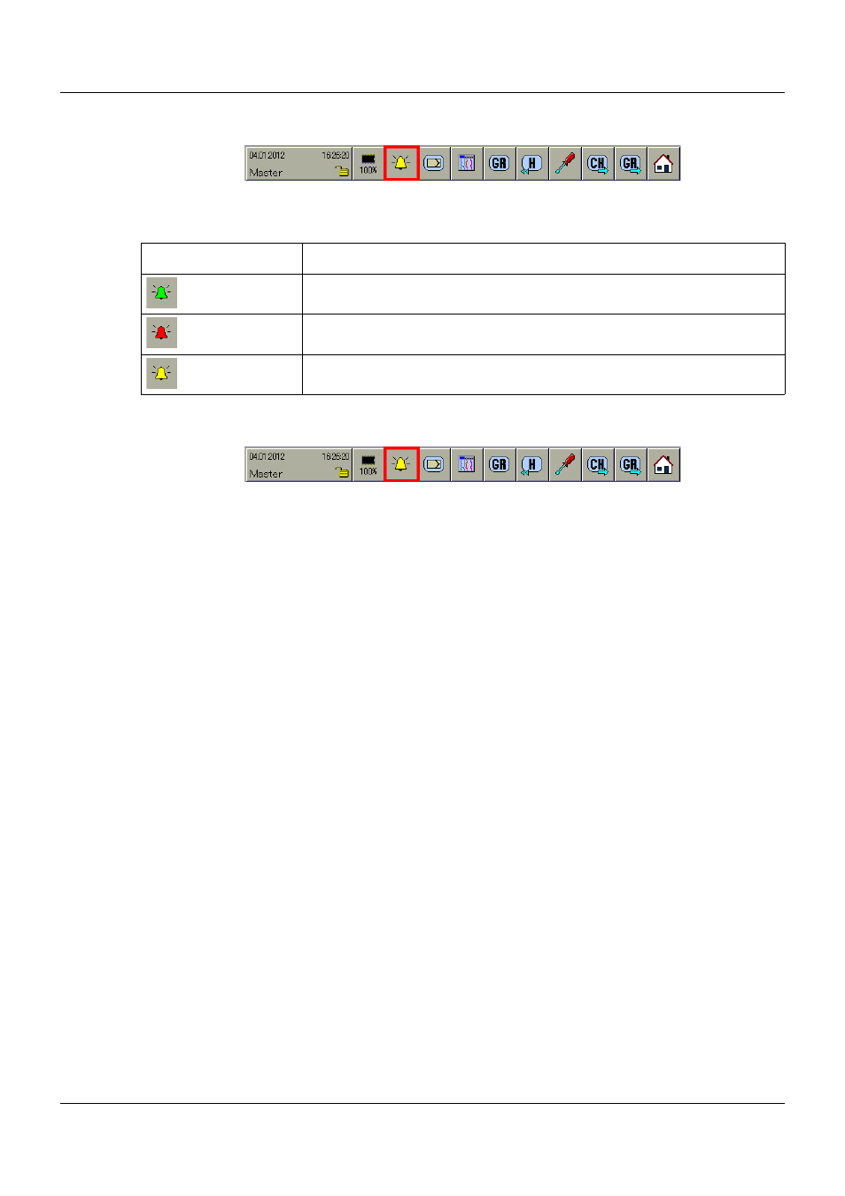 9 alarm and event lists | JUMO 705060 mTRON T - Multifunction Panel 840 Operating Manual User Manual | Page 88 / 272