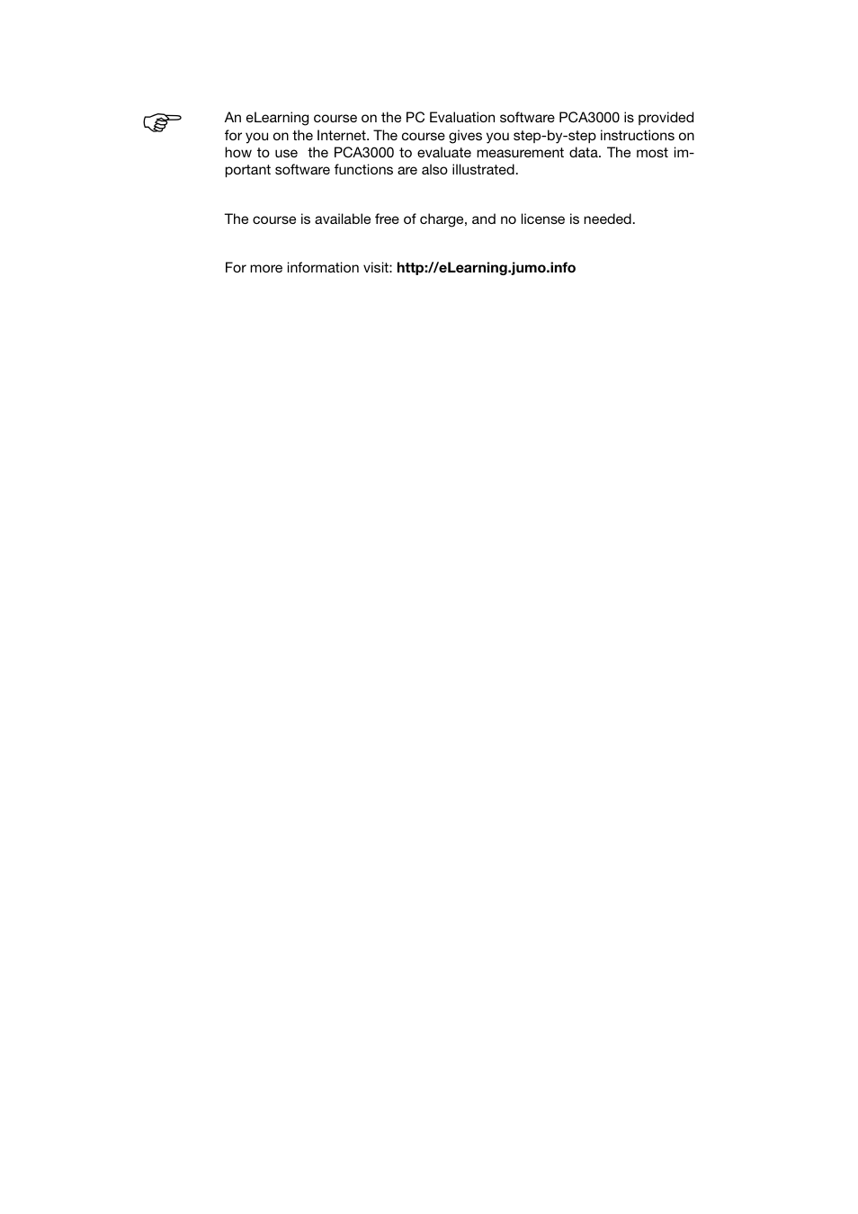 JUMO PCA3000 PC Evaluation Software User Manual | Page 2 / 94