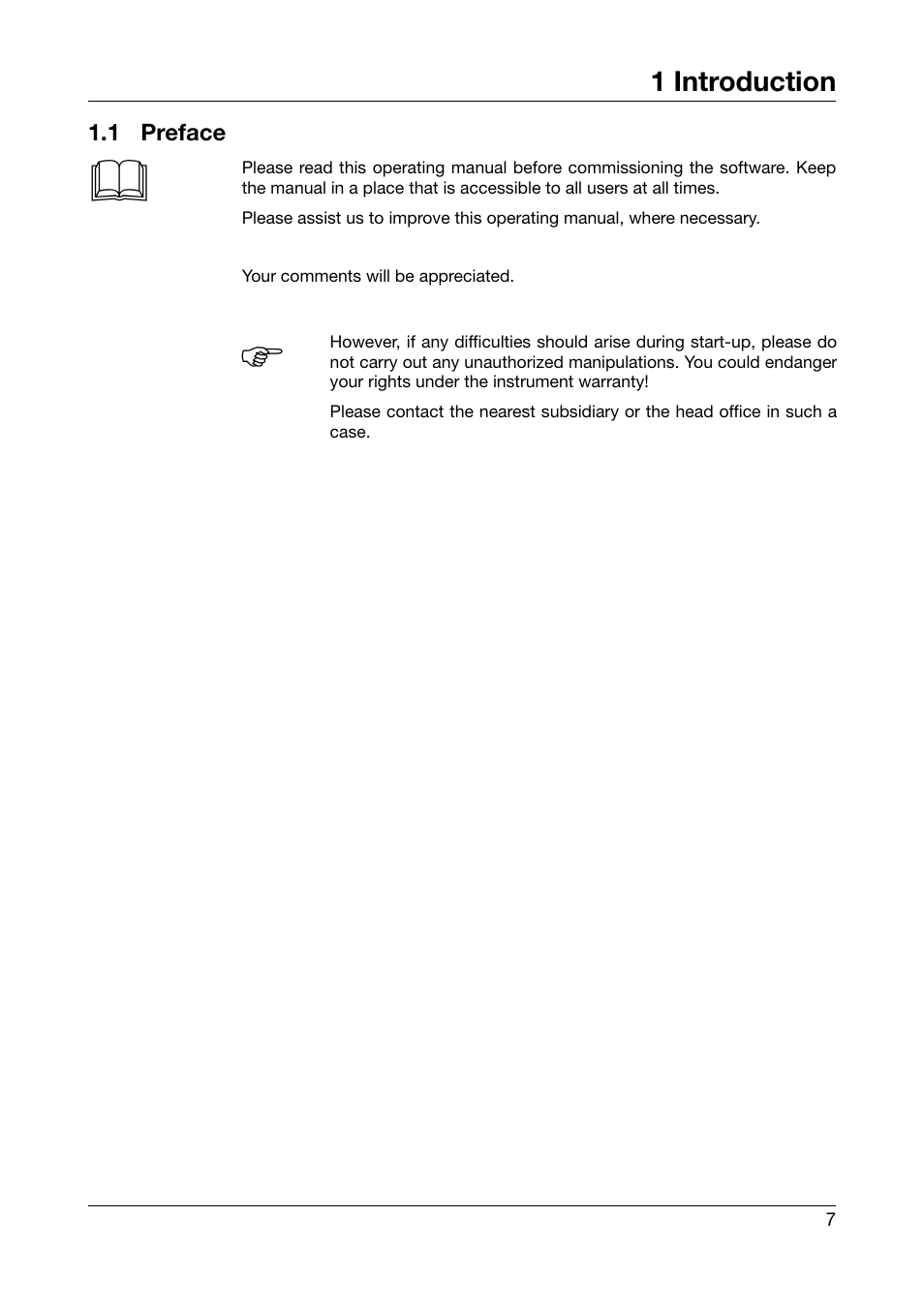 1 introduction, 1 preface, Introduction | Preface | JUMO PCA3000 PC Evaluation Software User Manual | Page 7 / 94