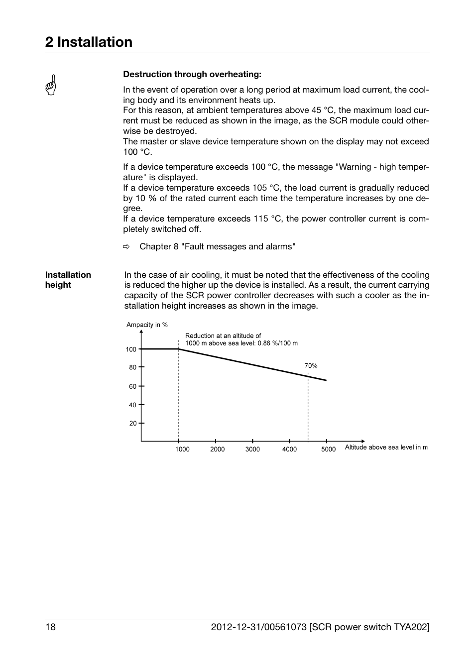 2 installation | JUMO 709062 TYA 202 - Three-Phase Power Controller Operating Manual User Manual | Page 20 / 112