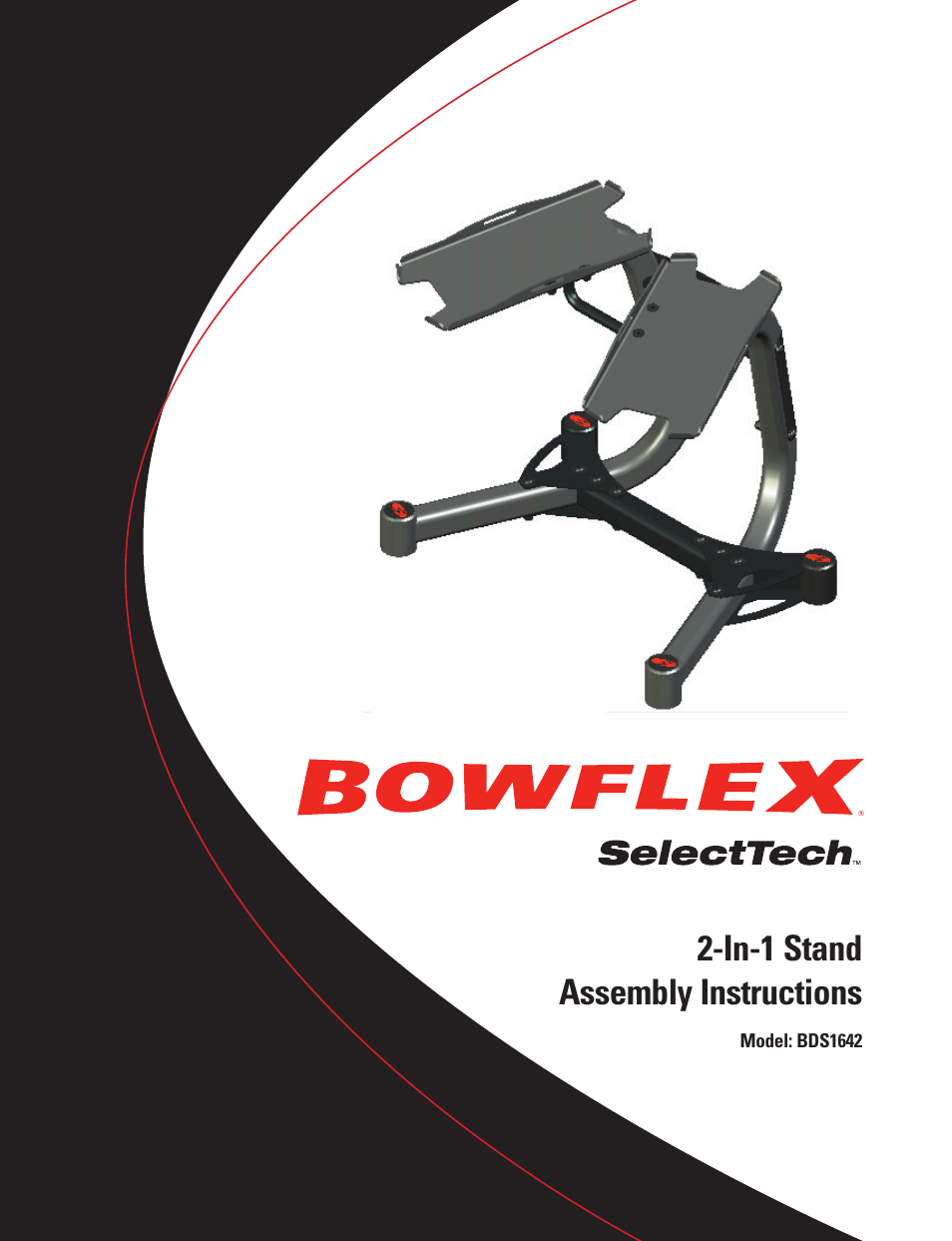 Bowflex SelectTect BDS1642 User Manual | 12 pages