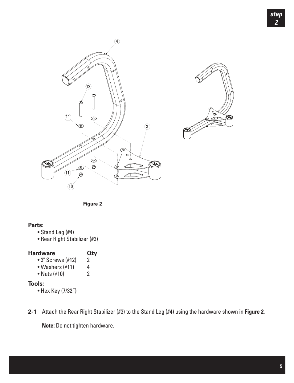 Step 2 | Bowflex SelectTect BDS1642 User Manual | Page 5 / 12