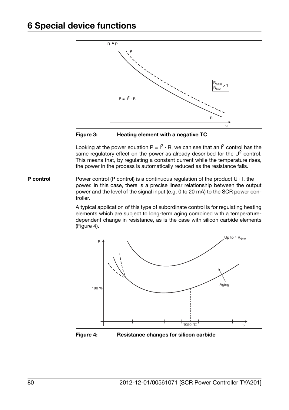 6 special device functions | JUMO 709061 TYA 201 - Single-Phase Power Controller Operating Manual User Manual | Page 82 / 112