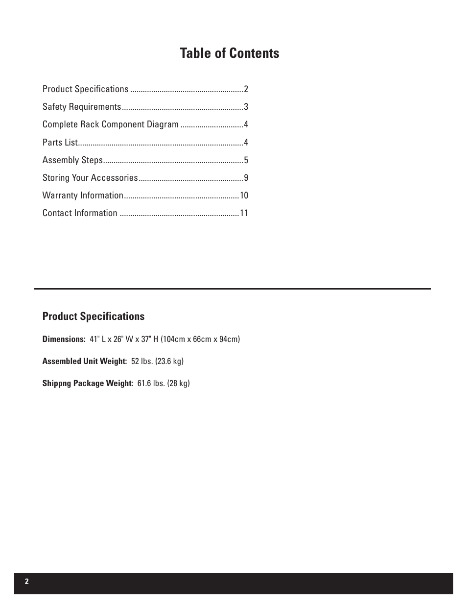 Bowflex Ultimate 2 User Manual | Page 2 / 12