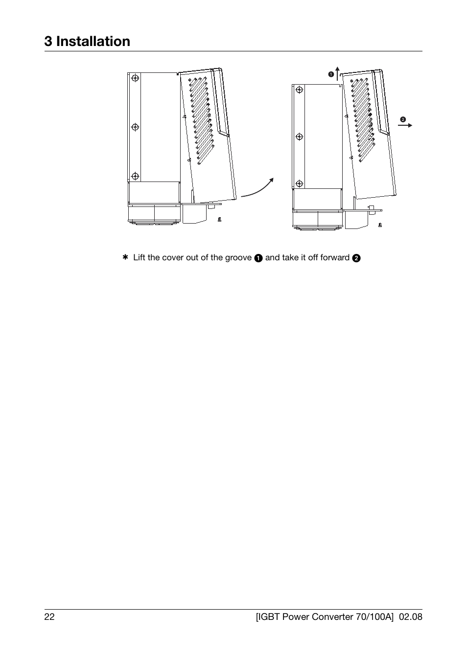 3 installation | JUMO 709050 IPC IGBT Power Converter IPC 70/100A Operating Manual User Manual | Page 22 / 52