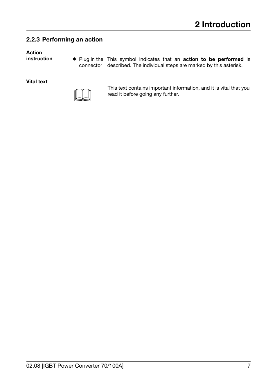 3 performing an action, 2 introduction | JUMO 709050 IPC IGBT Power Converter IPC 70/100A Operating Manual User Manual | Page 7 / 52