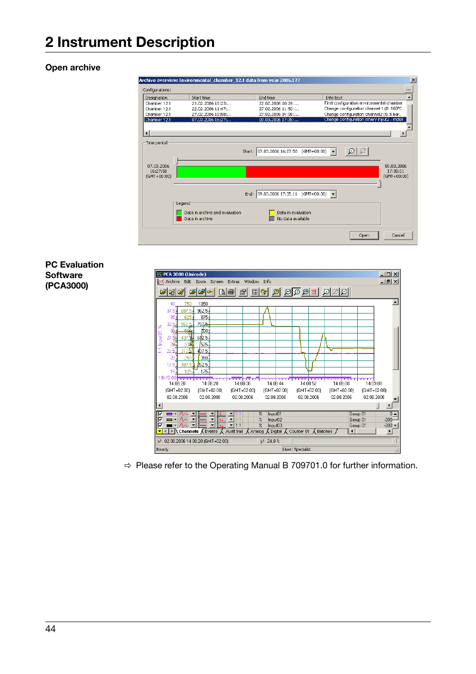 2 instrument description | JUMO 706585 LOGOSCREEN fd Operating Manual User Manual | Page 44 / 228