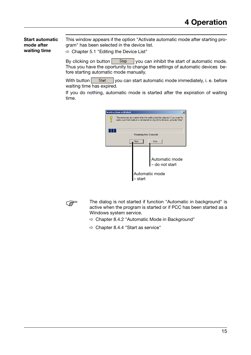 4 operation | JUMO PCA Communications Software PCC (B 70.9702.0) User Manual | Page 15 / 98