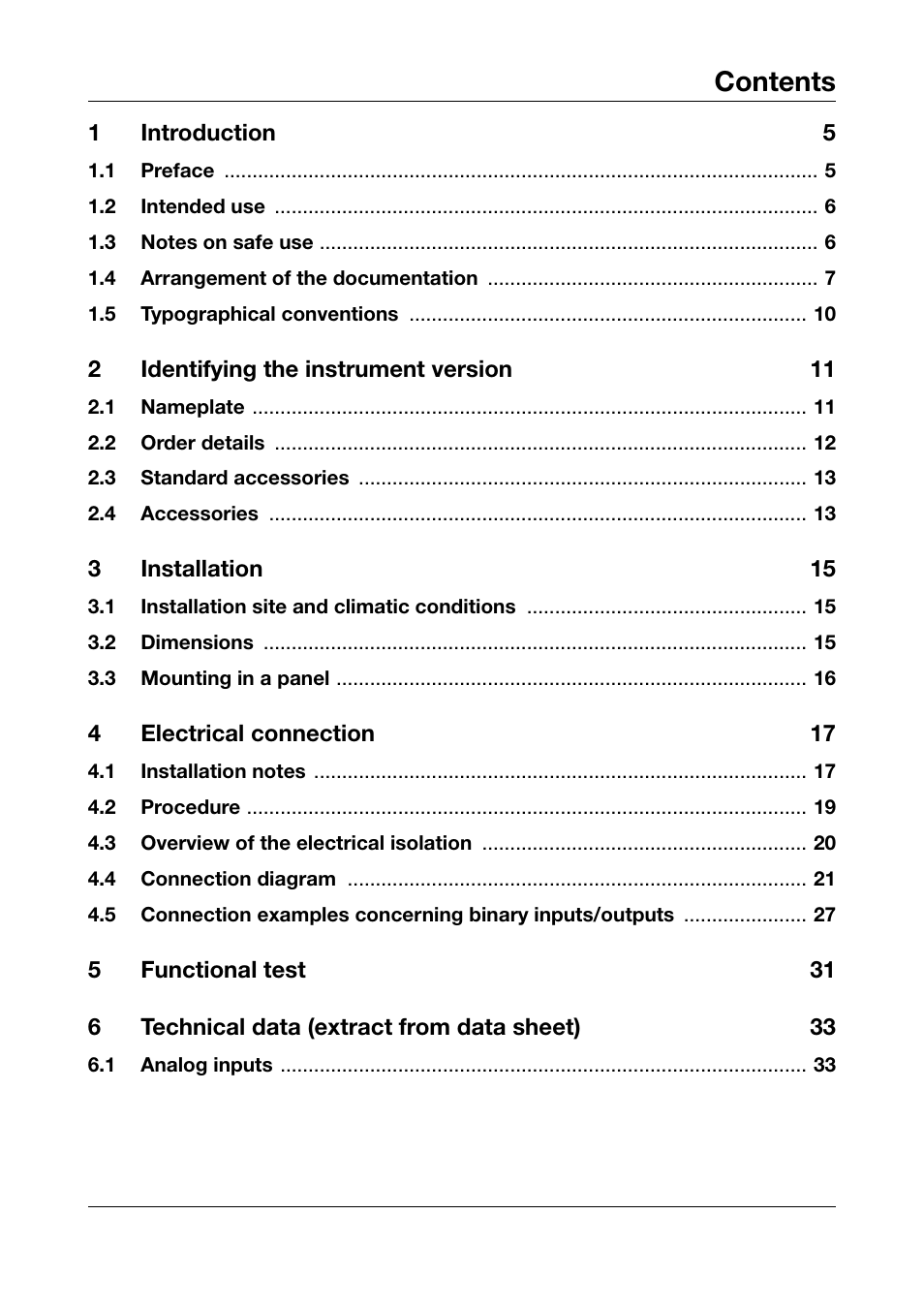 JUMO 706585 LOGOSCREEN fd Recorder with stainless steel front Installation Instructions User Manual | Page 3 / 52