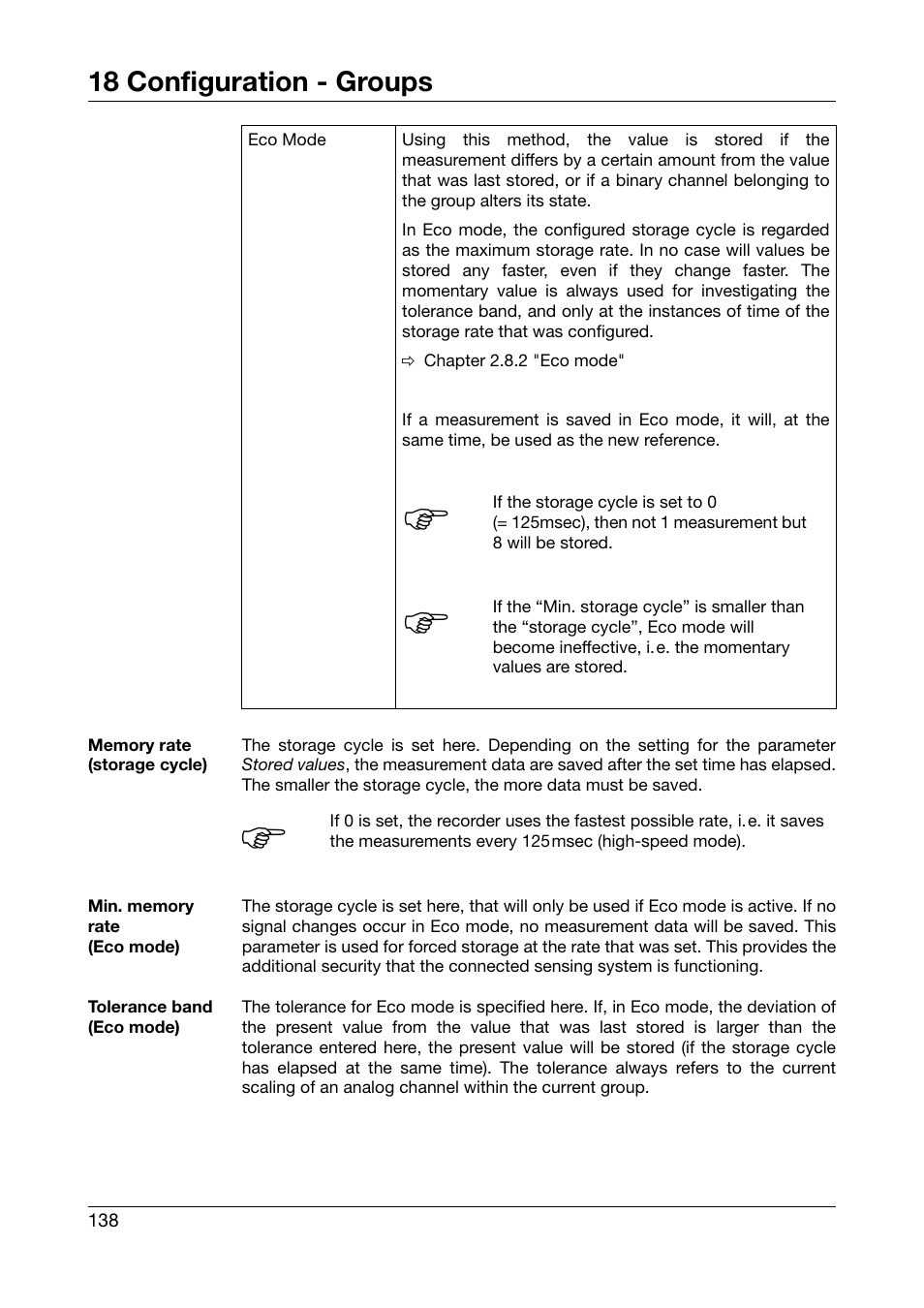 18 configuration - groups | JUMO 706581 LOGOSCREEN nt Operating Manual User Manual | Page 138 / 224